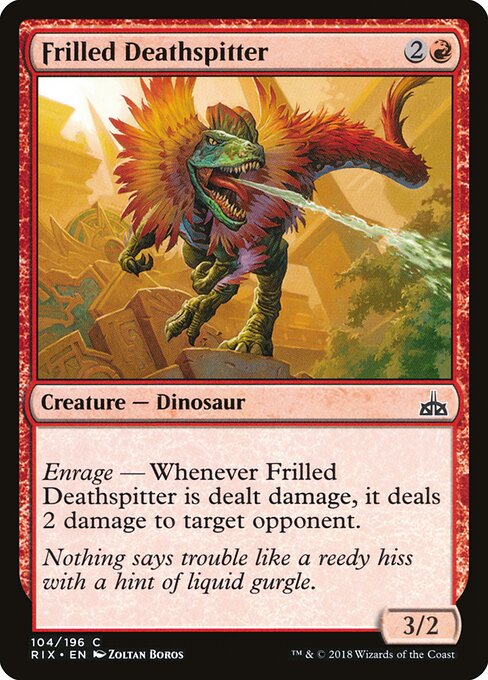 Frilled Deathspitter 104