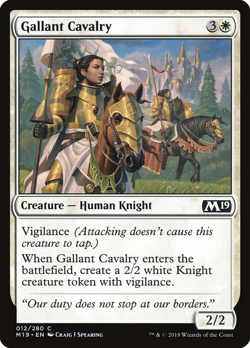 Gallant Cavalry 12