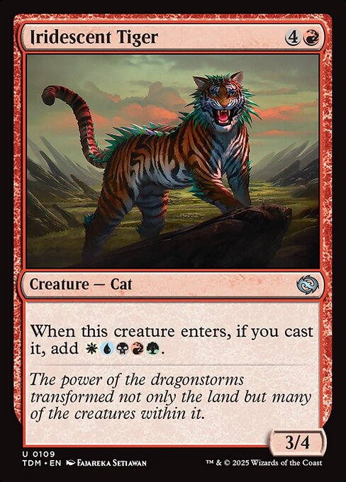 Iridescent Tiger 109