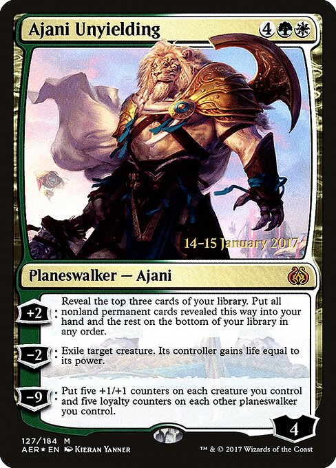 Ajani Unyielding 127s