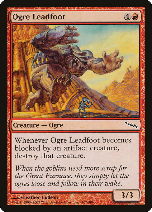Ogre Leadfoot 102