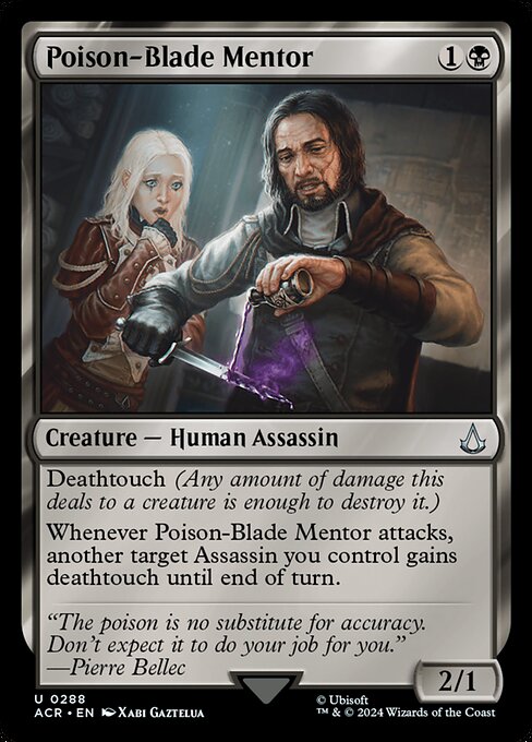 Poison-Blade Mentor 288