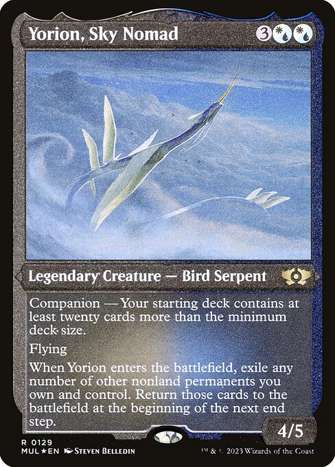 Yorion, Sky Nomad 129