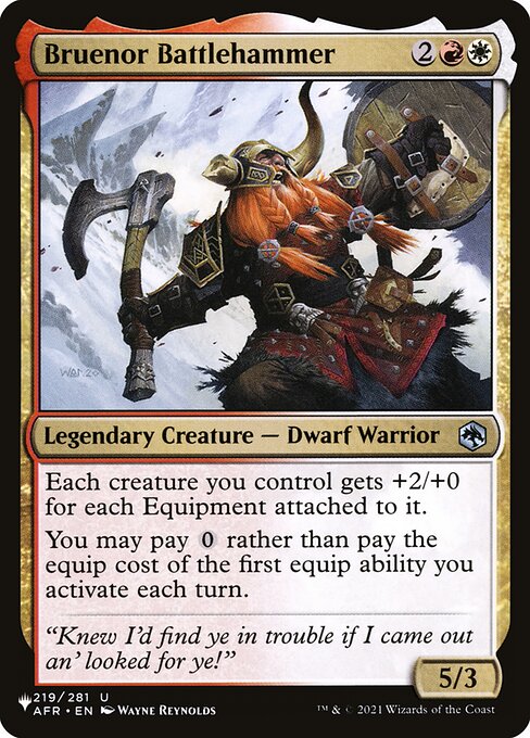 Bruenor Battlehammer AFR-219