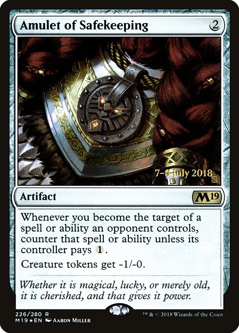 Amulet of Safekeeping 226s