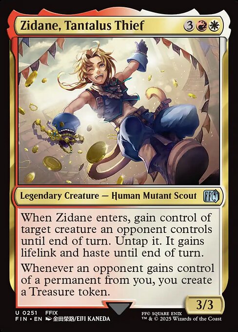 Zidane, Tantalus Thief 251