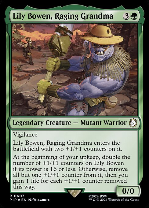 Lily Bowen, Raging Grandma 607