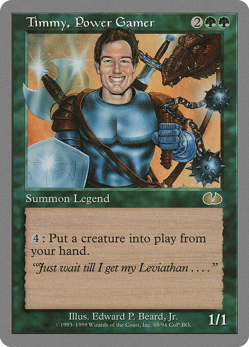 Timmy, Power Gamer 68