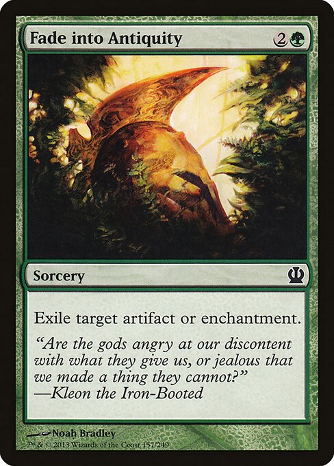 Fade into Antiquity 157