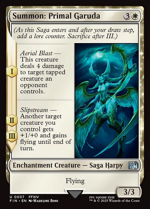 Summon: Primal Garuda 37