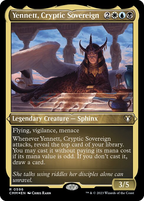 Yennett, Cryptic Sovereign 596