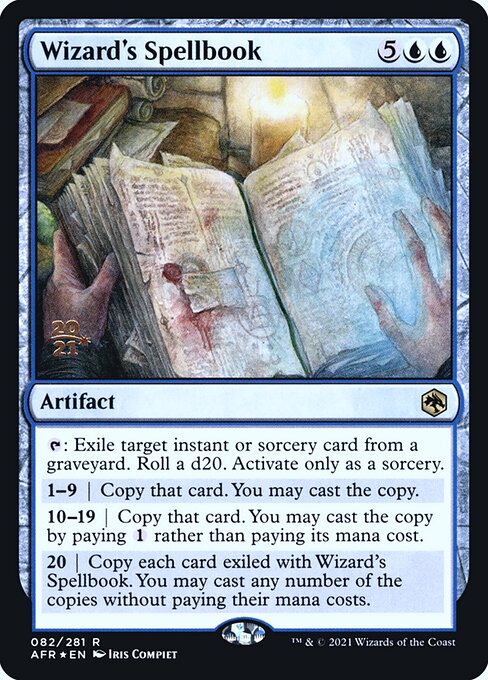 Wizard's Spellbook 82s