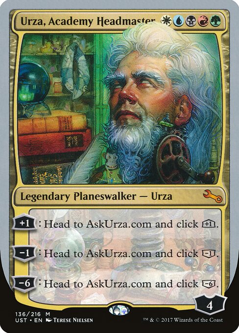 Urza, Academy Headmaster 136