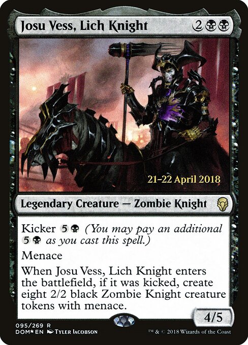 Josu Vess, Lich Knight 95s