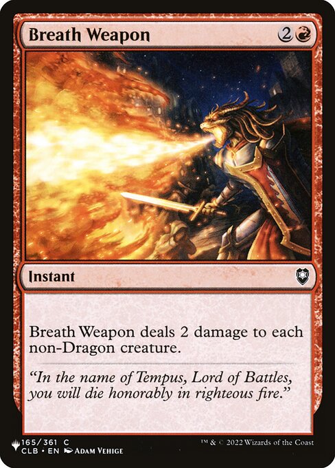 Breath Weapon CLB-165
