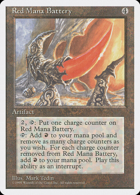 Red Mana Battery 343