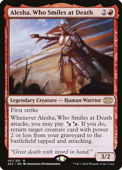 Alesha, Who Smiles at Death 101