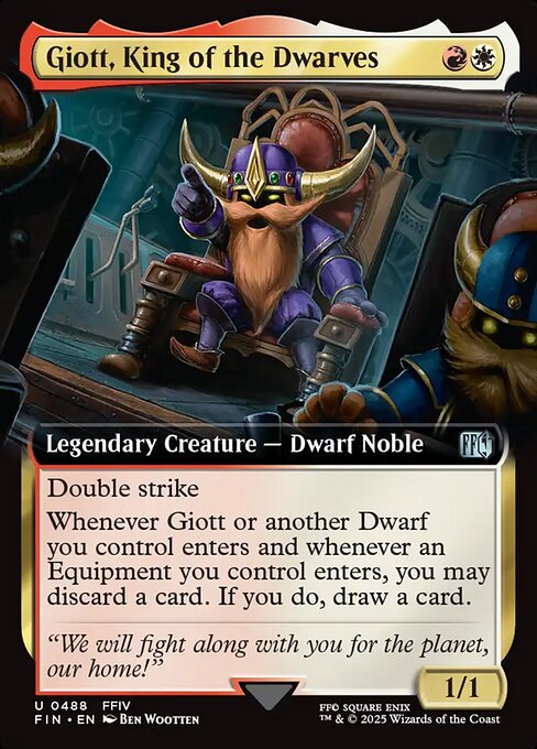 Giott, King of the Dwarves 488