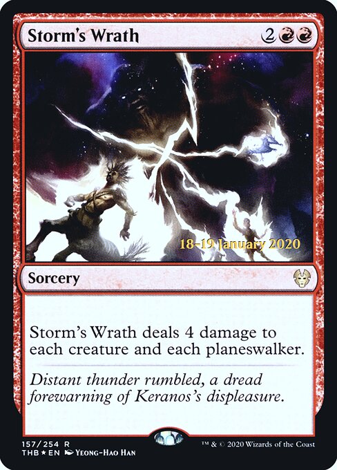 Storm's Wrath 157s