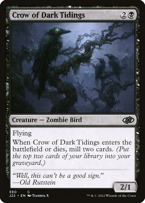 Crow of Dark Tidings 390