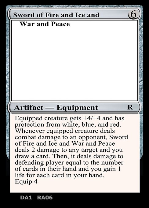 Sword of Fire and Ice and War and Peace RA06c