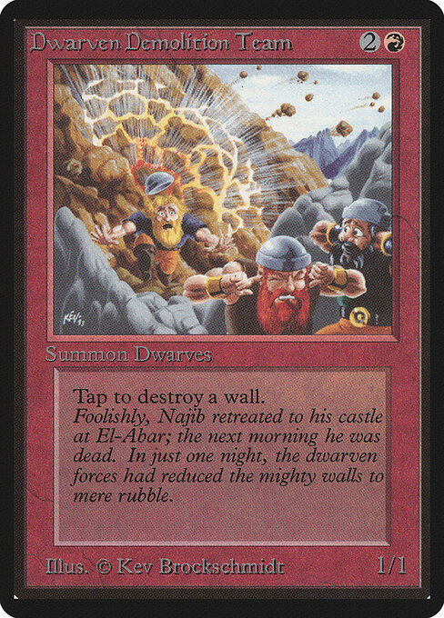 Dwarven Demolition Team 143
