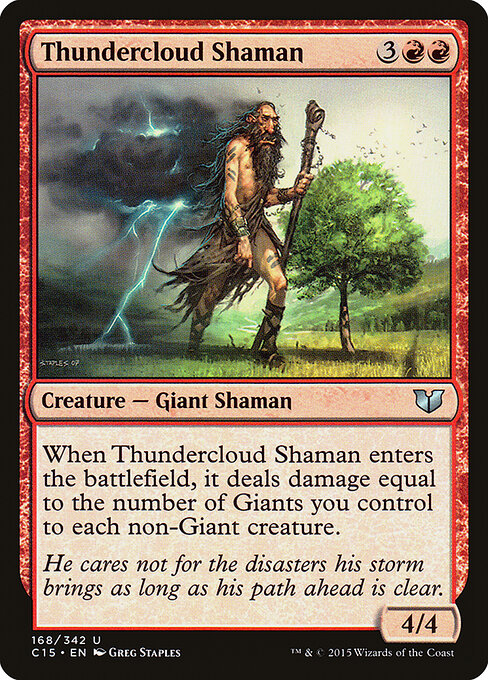 Thundercloud Shaman 168