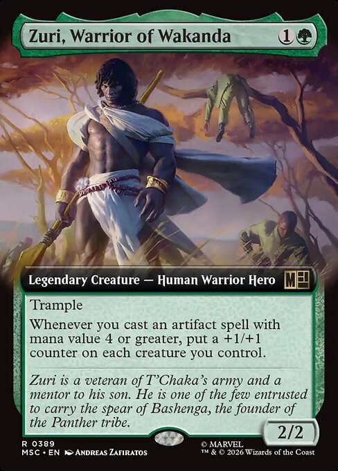 Zuri, Warrior of Wakanda 389