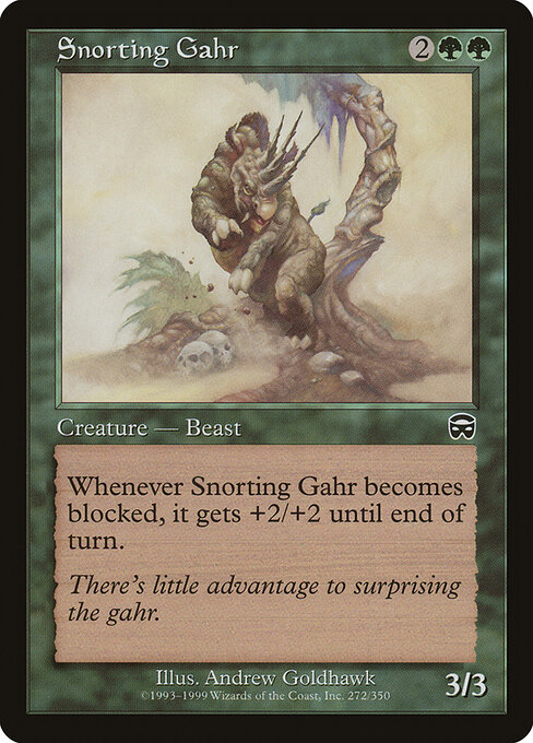 Snorting Gahr 272