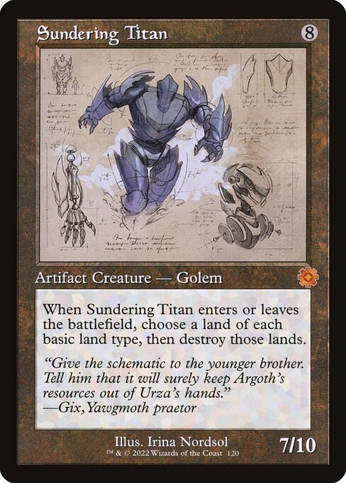 Sundering Titan 120