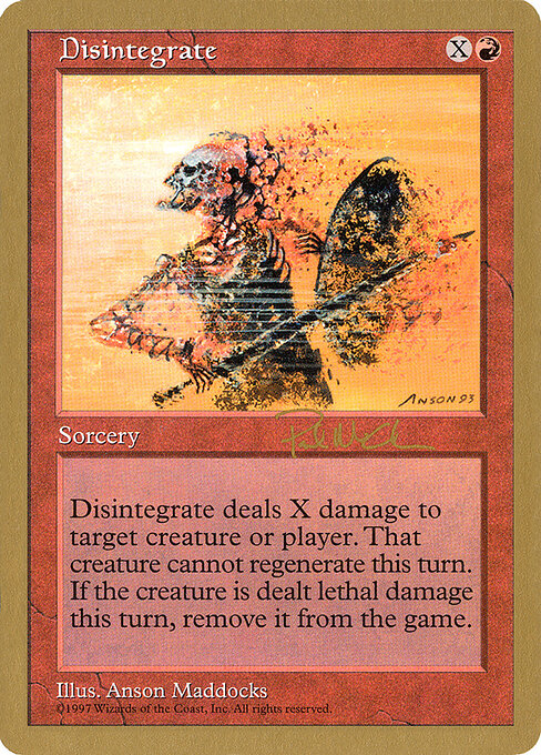 Disintegrate pm219