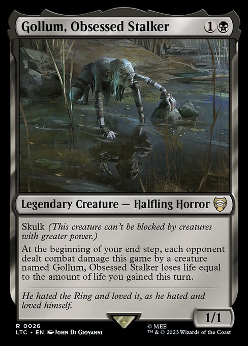 Gollum, Obsessed Stalker 26