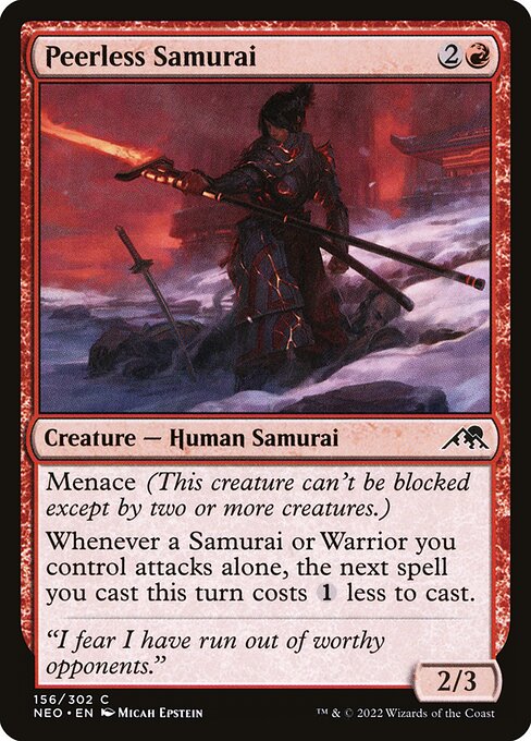 Peerless Samurai 156