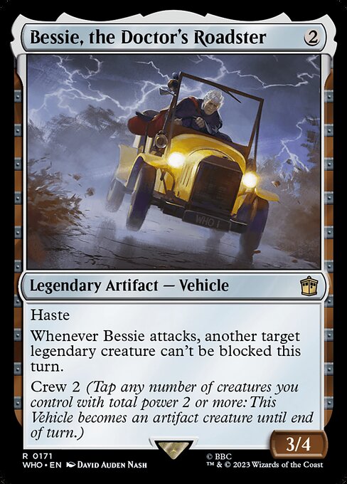 Bessie, the Doctor's Roadster 171