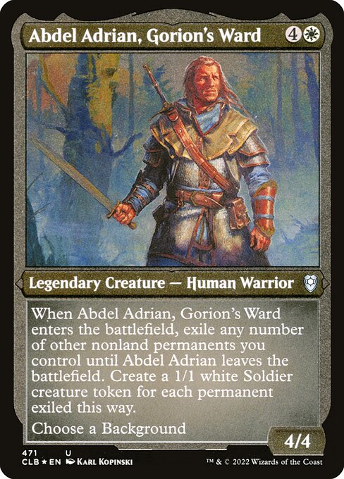 Abdel Adrian, Gorion's Ward 471