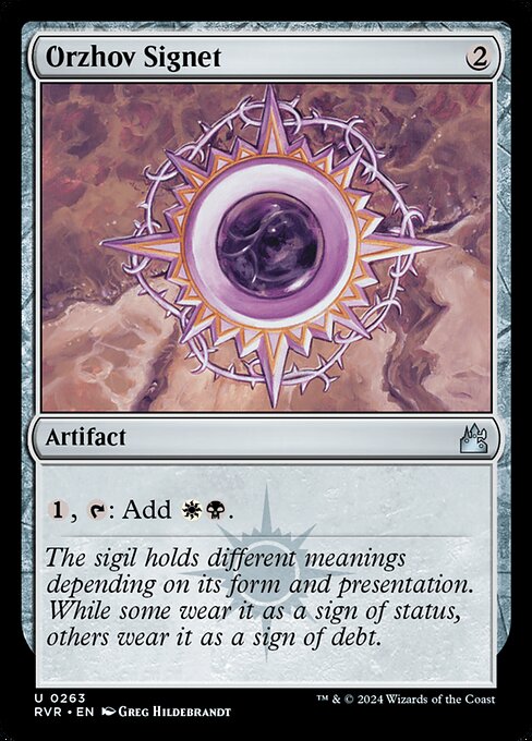 Orzhov Signet 263