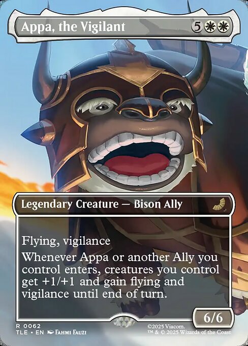 Appa, the Vigilant 62