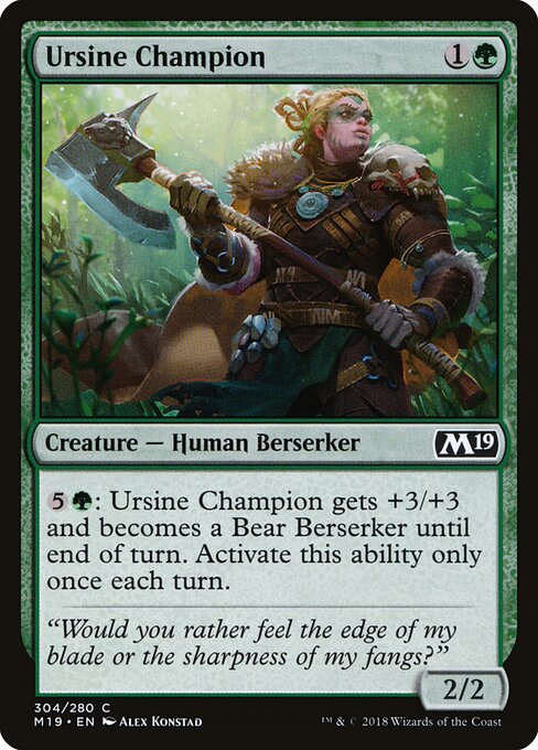 Ursine Champion 304