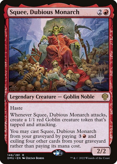 Squee, Dubious Monarch 146p