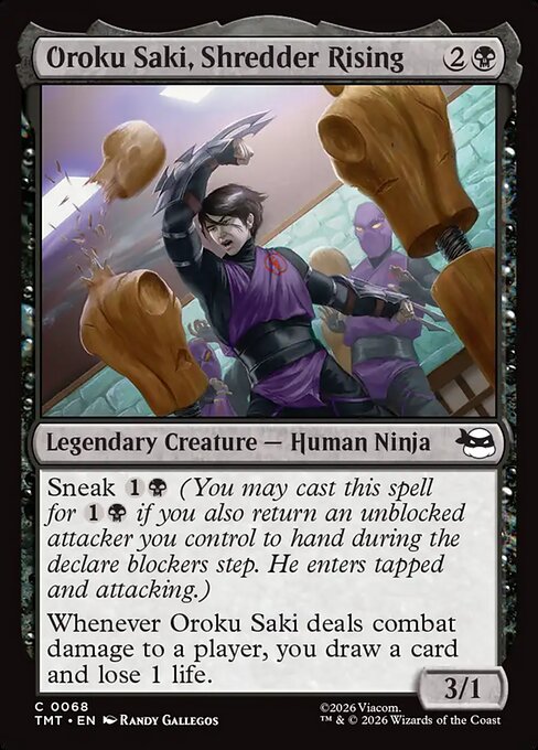 Oroku Saki, Shredder Rising 68