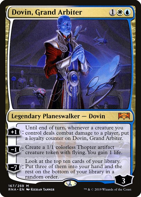 Dovin, Grand Arbiter 167