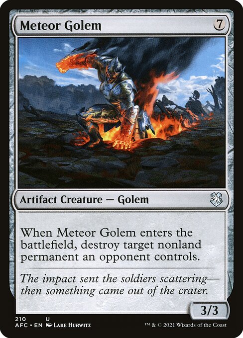 Meteor Golem 210