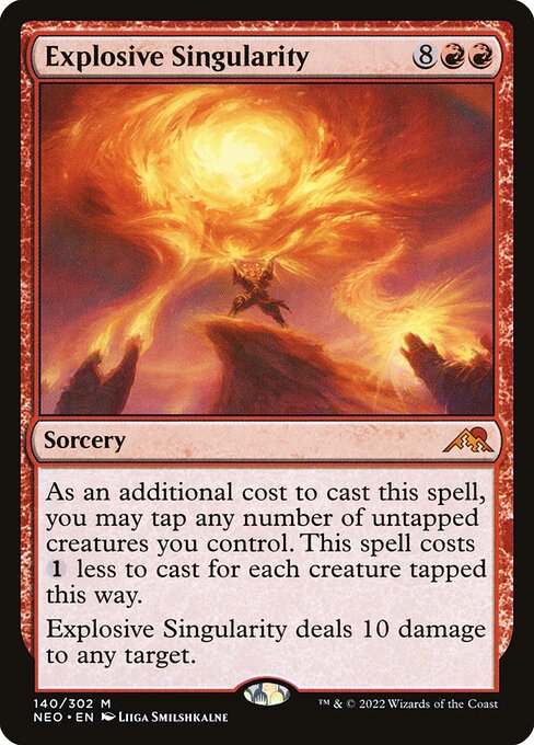 Explosive Singularity 140