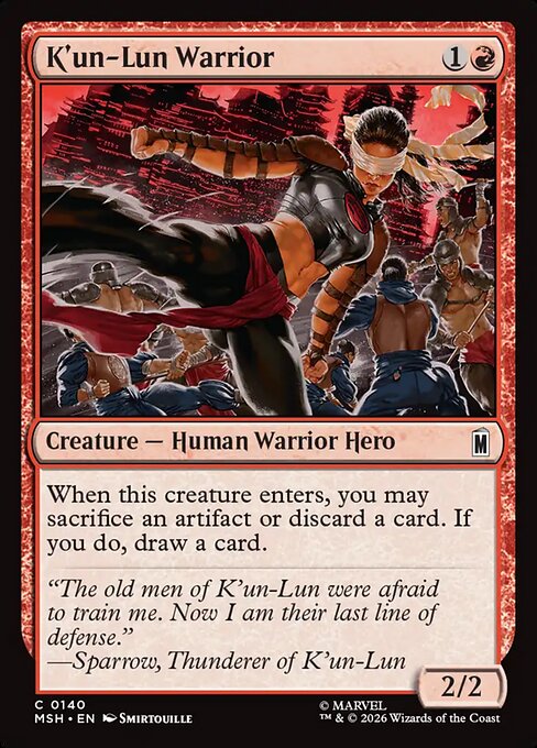 K'un-Lun Warrior 140