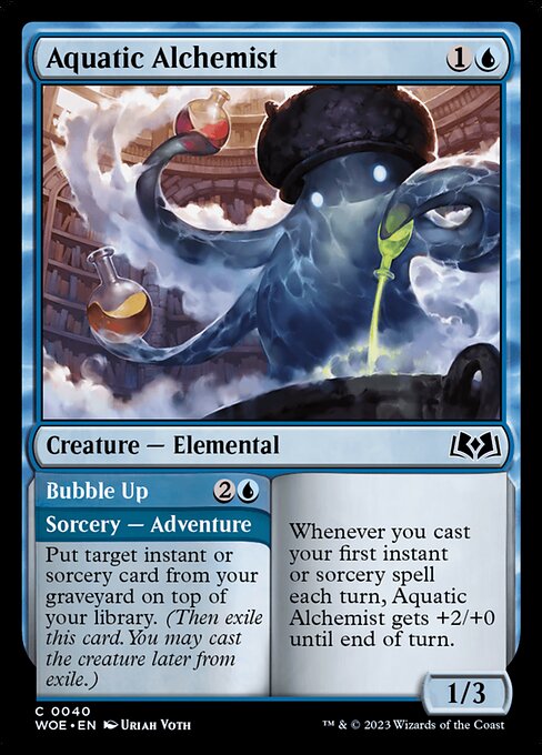 Aquatic Alchemist // Bubble Up 40