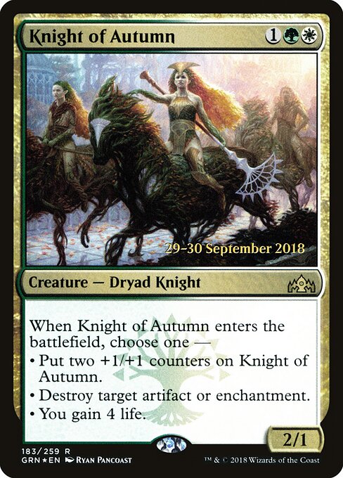 Knight of Autumn 183s