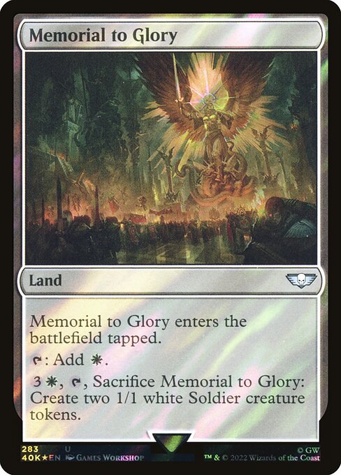 Memorial to Glory 283★