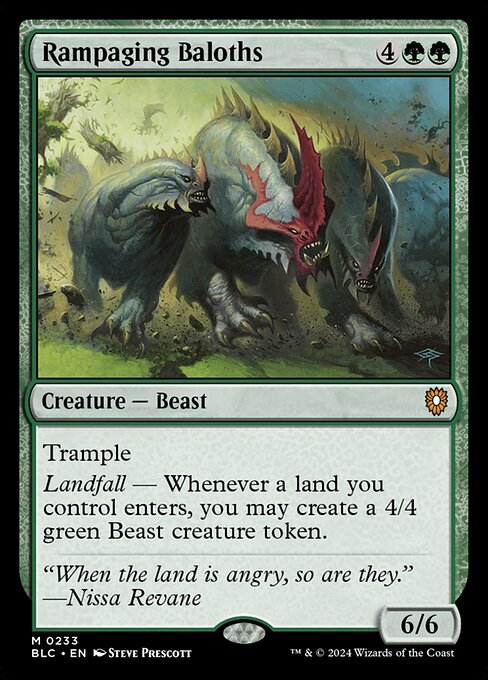 Rampaging Baloths 233