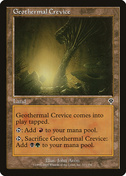 Geothermal Crevice 323