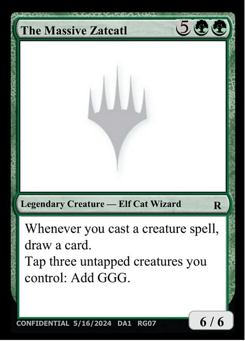 The Massive Zatcatl RG07